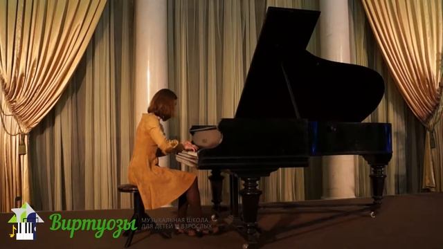 Бугайская Александра - "Арабеска" (К. Дебюсси) смотреть онлайн