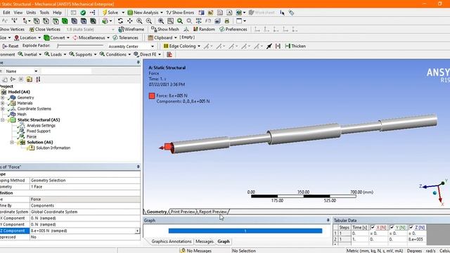 Circular Beam Analysis In Ansys | #ansys Tutorial | Static structural example #FEM #design смотреть онлайн