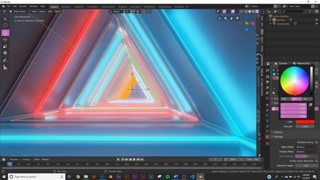 Blender - Easy Sci-fi Style Animation Loop in Eevee (Blender 2.8) смотреть онлайн