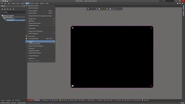 Altium Designer [Convert Selected Primitives to Keepouts] смотреть онлайн