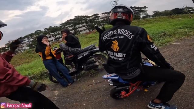 BALAPAN MOTOR KECIL MINI GP AUTO NGAKAK🤣 смотреть онлайн