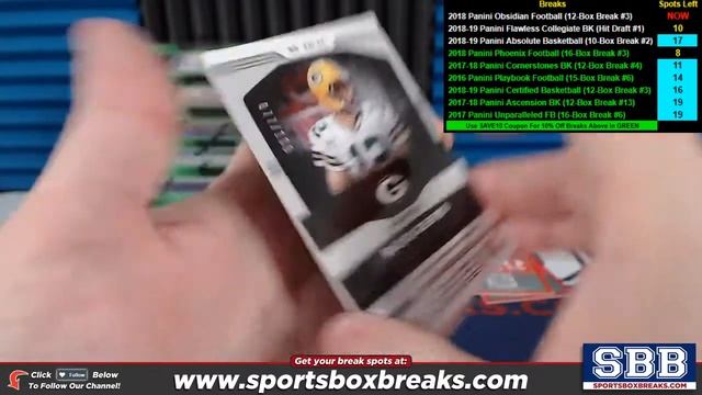 2018 Panini Obsidian Football (Choose Team - Case Break #3) смотреть онлайн