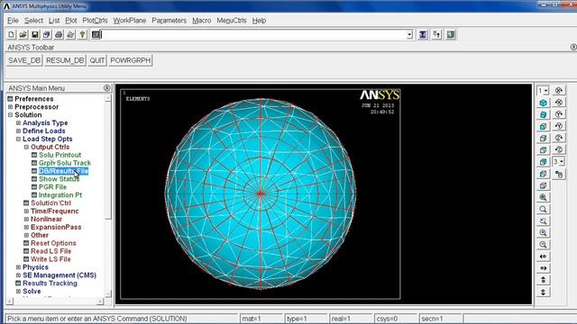 Quenching of a spherical ball - ANSYS Video Tutorial смотреть онлайн