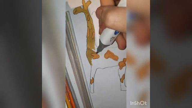 рисую жирафа смотреть онлайн