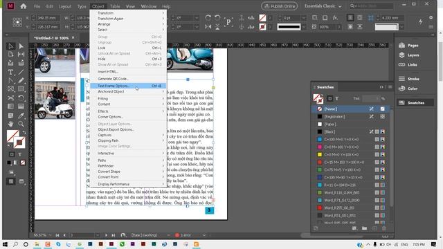 Thiết kế truyện, Profile bằng Adobe Indesign смотреть онлайн