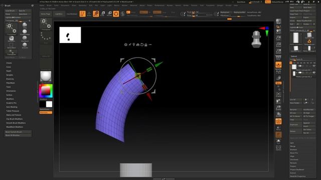｢베이직과정｣ Zbrush Gizmo 3D /기즈모3D 메뉴/툴 시연영상 #1...By용샘 смотреть онлайн