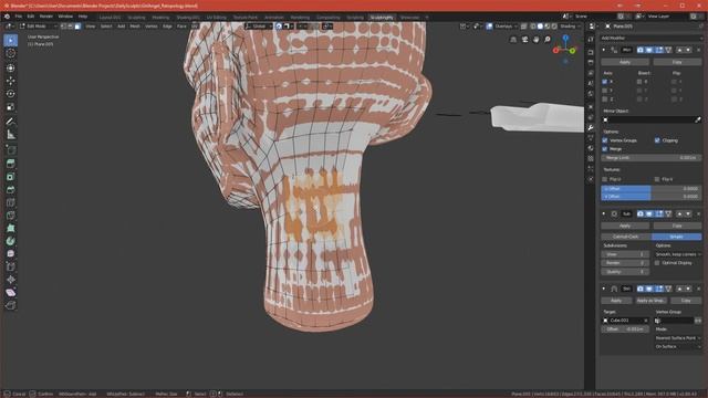 How to Retopology a Face | Blender 2.8 Beginner Tutorial | Smoothing смотреть онлайн