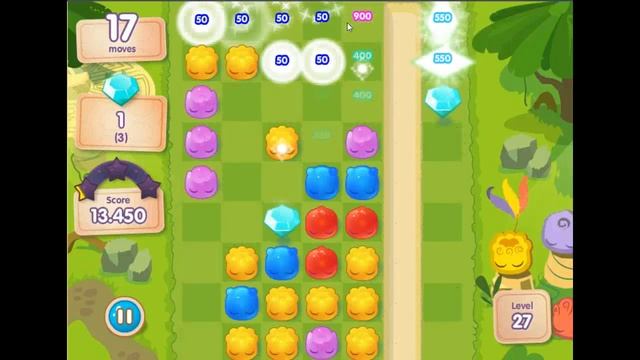 Jelly Splash Level 27 - 3 Stars смотреть онлайн