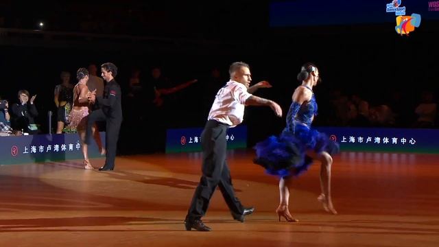 Pascual & Illes (ESP) Vs Miculescu & Pacurar (ROU) | 2023 WDSF GrandSlam Latin Shanghai Jive