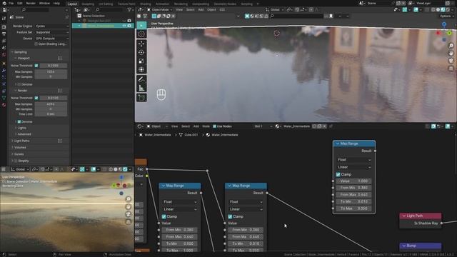 How to create realistic water in Blender 4.0 (Intermediate) смотреть онлайн