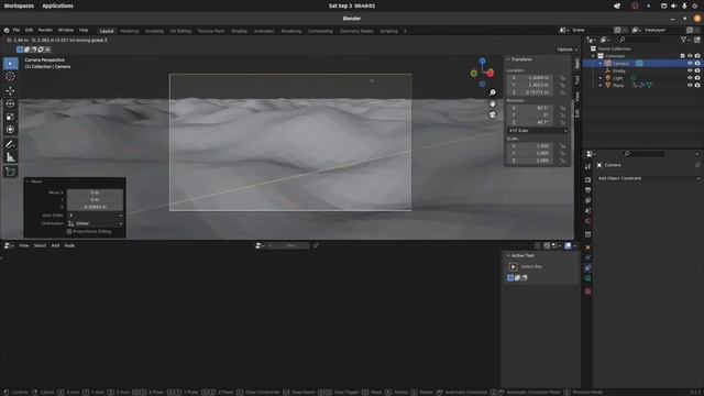 Infinite / Procedural terrain in Blender (Eevee) смотреть онлайн