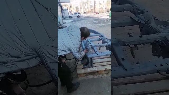 цинкование рамы автомобиля смотреть онлайн