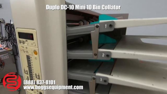 Duplo DC-10 Mini 10 Bin Collator