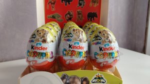 Распаковка Киндер натунс Россия