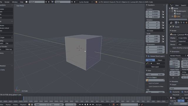 Blender Beginner Series Part - 1 (Navigating Blender) смотреть онлайн