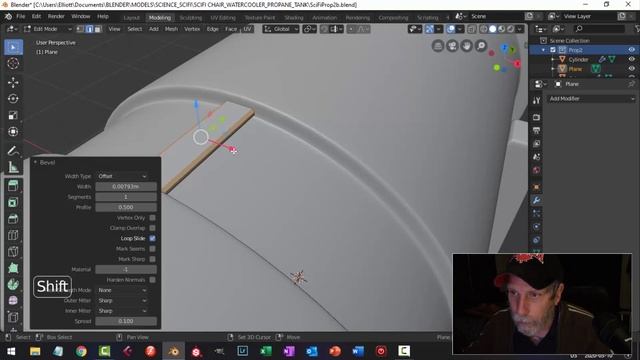 Blender 2.8: Modeling a SciFi Prop 2 смотреть онлайн
