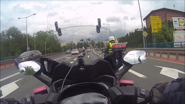 Skuterem 125ccm nad morze-Peugeot Satelis, Yamaha Nmax, Honda Forza! смотреть онлайн