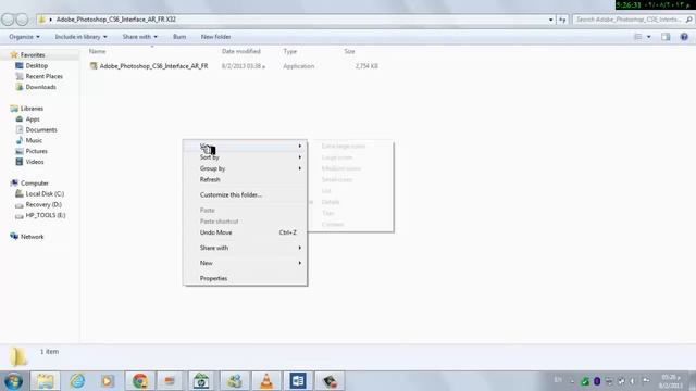 حلقة 13/تغيير واجهة فوتوشوب CS6 إلى العربية أو الفرنسية смотреть онлайн