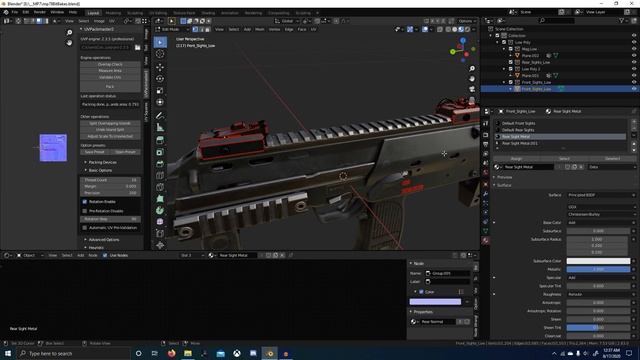 Blender MP7 Game Asset Tutorial Part 36 | Baking Final Maps 2 смотреть онлайн