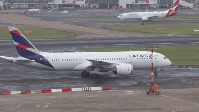 20 CLOSE UP Takeoffs And Landings At Sydney In The RAIN | Plane Spotting At Sydney Airport