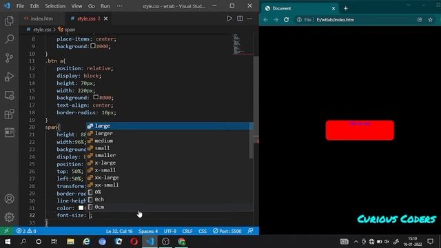 Animated Button with Border Hover Animation using HTML & CSS | Curious Coders смотреть онлайн