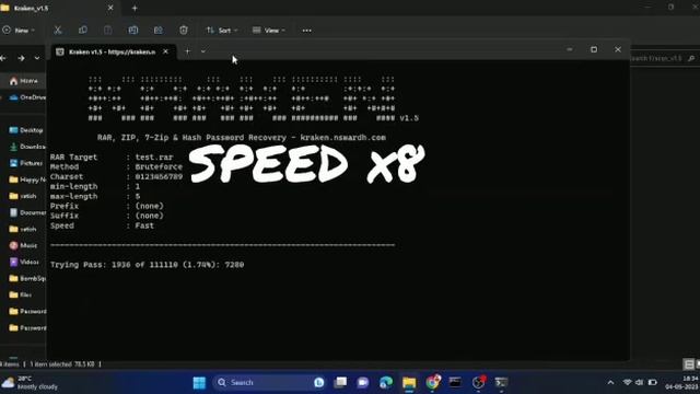 How to crack any rar/zip/7z password for free!! смотреть онлайн