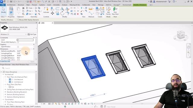 Hassle FREE Revit Roof Window Families by VELUX BIM смотреть онлайн