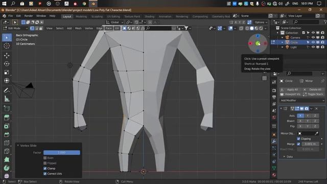 Animatable CGI Low Poly Character Modelling in Blender 3.1.0 | Full Blender Tutorial смотреть онлайн