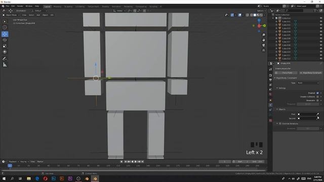 (Blender) Best way to make ragdoll смотреть онлайн