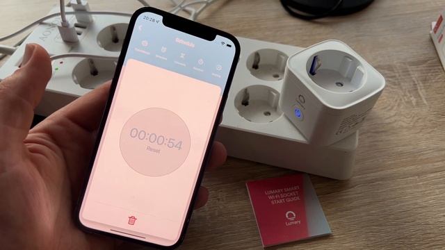 Lumary Smart Plug, 16A Wi-Fi Outlet, Wireless Smart Socket, Works with Alexa Unboxing & instruction смотреть онлайн