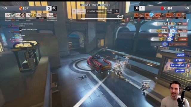 Avast co-streams Spain vs China | OWWC | Group Stage - Day 3 - Match 2 смотреть онлайн