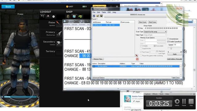 ▐▌Como Hacer Hack de armor▐▌ con el ▐▌cheat engine 6.3▐▌ ▐▌Tutoriales Rc GameOver▐▌ смотреть онлайн