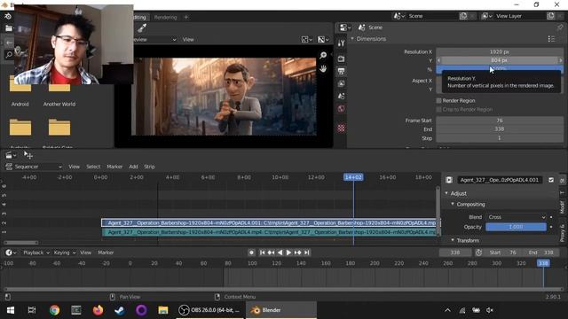 Adding borders with Blender (2.8+) Video Sequence Editor (02) смотреть онлайн