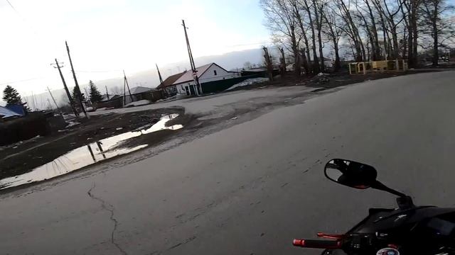 Первый выезд на СПОРТБАЙКЕ в мотосезоне 2020. смотреть онлайн