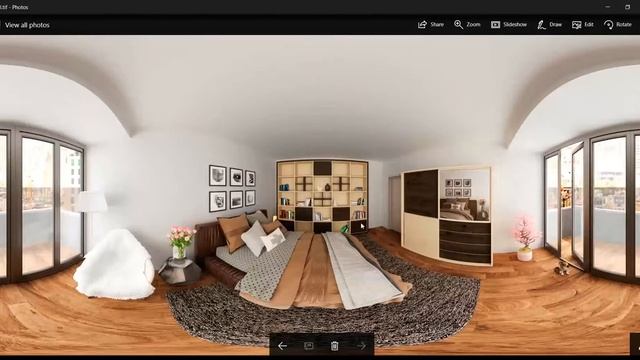 How to Render 360° Panorama View in 3Ds Max vray смотреть онлайн