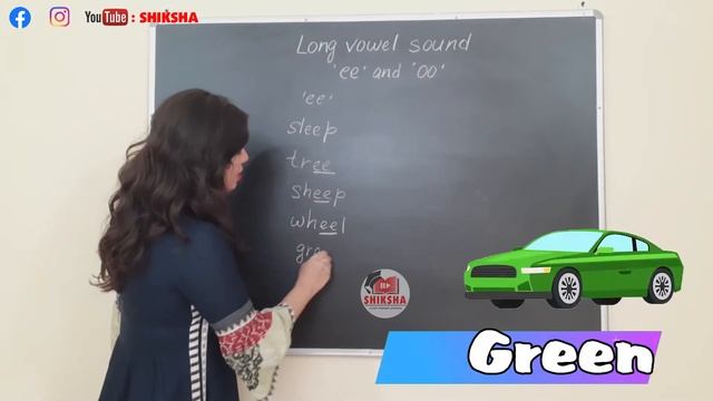 Long Vowel Sound ee oo for kids Learning to Read by Smriti Arora