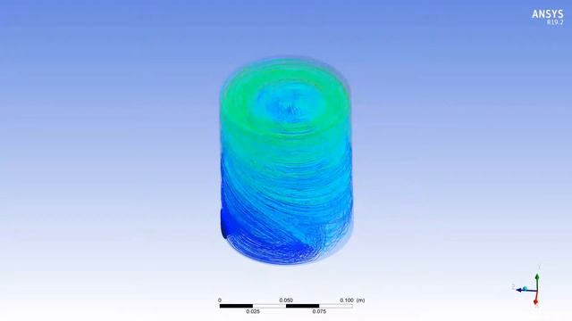 CFD Simulation of Vortex Flow | Transient | Multiphase | Air-Water смотреть онлайн