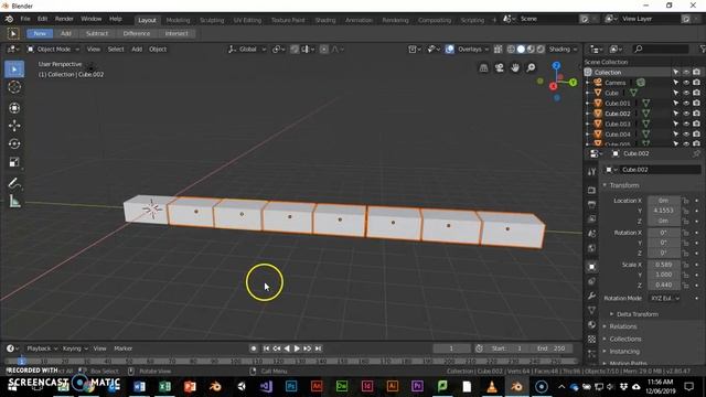 Building a Brickwall in Blender 2.80 смотреть онлайн