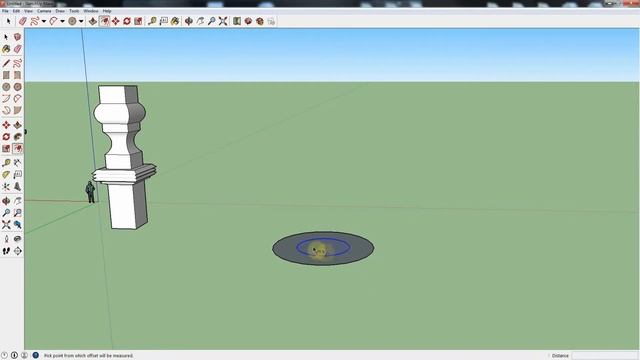 SketchUp: Инструмент Follow Me - 02 смотреть онлайн