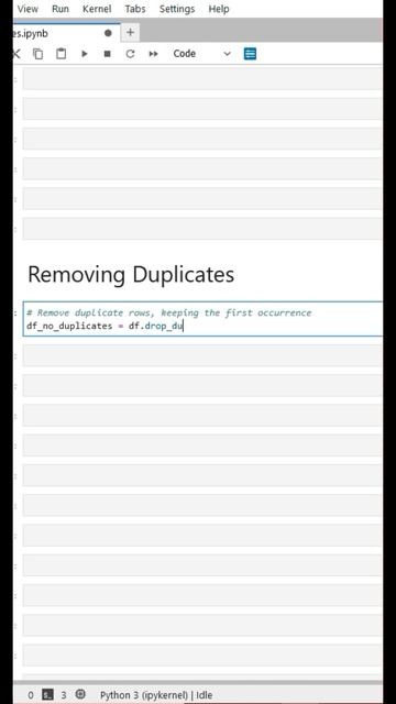 Remove Duplicates in Python Pandas- Part 3 смотреть онлайн