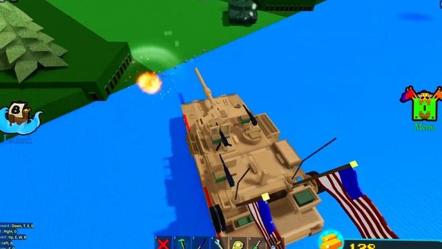 TANK BATTLE | Build A Boat For Treasure