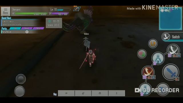 SAO Integral Factor (SAO IF): Underworld Swordman Eugeo Skill Test