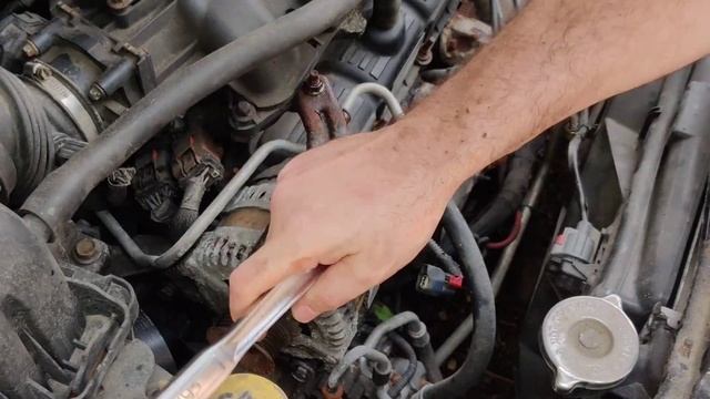 Dodge Caravan Alternator Removal For Replacement or Rebuild