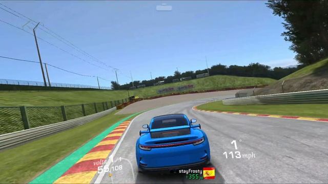 Real Racing 3 - GAMEONIX - Porsche 911 GT3 2021 - Spa Francor-Champs - Um Contra Um смотреть онлайн
