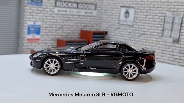 Mercedes Mclaren SLR 1:43 Scale Model смотреть онлайн
