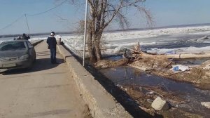 Ледоход на Волге! Потрясающе!!!