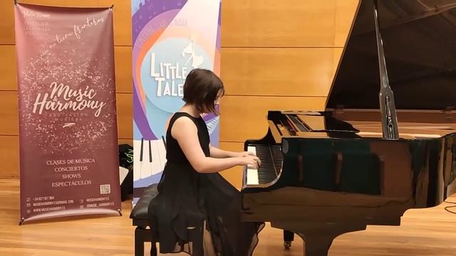 Ksenia Bykova. 11 years. Fuga in Jazz. смотреть онлайн