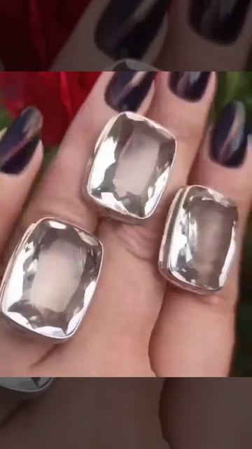 Горный хрусталь 🌺 6400р🌺 размер кольца любой #горныйхрусталь #натуральныекамни #сереброиндия смотреть онлайн