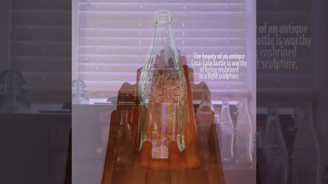 Illuminated Coca-Cola Sculpture for Home Decor смотреть онлайн
