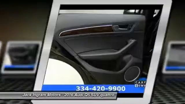 2016 Audi Q5 Montgomery AL 29942A смотреть онлайн